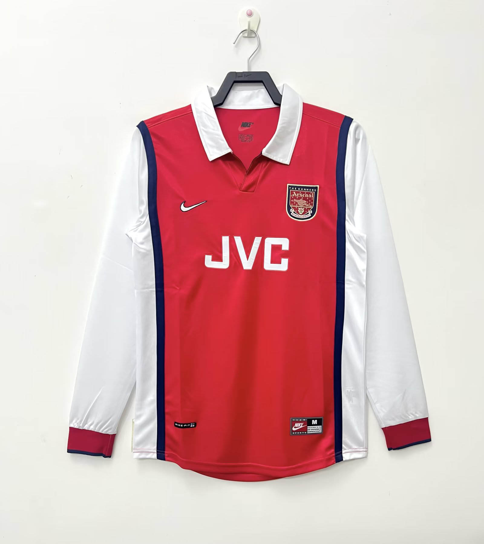 1998/1999 Retro Long Sleeve AFC Home Football Shirt 1:1 Thai Quality