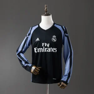 Retro Real Madrid 2016-17 Third Long Sleeves
