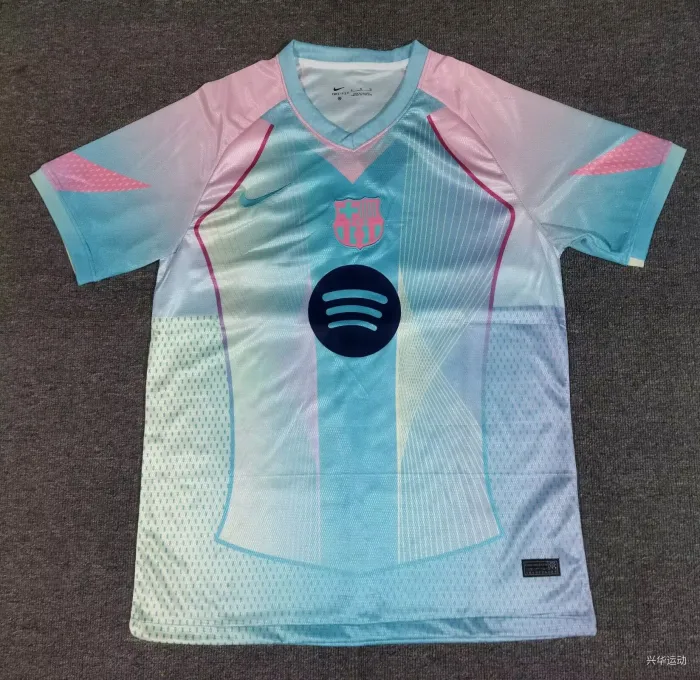 New 25-26 FC Barcelona Light blue Special Edition Kit 1:1 Thai Quality