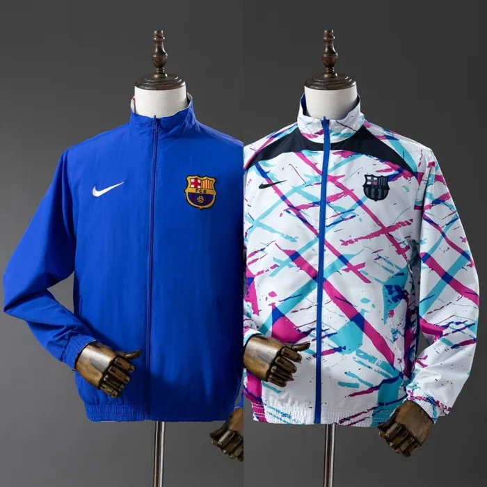 Barcelona Windbreaker 2025/26 Reversible Football Kit