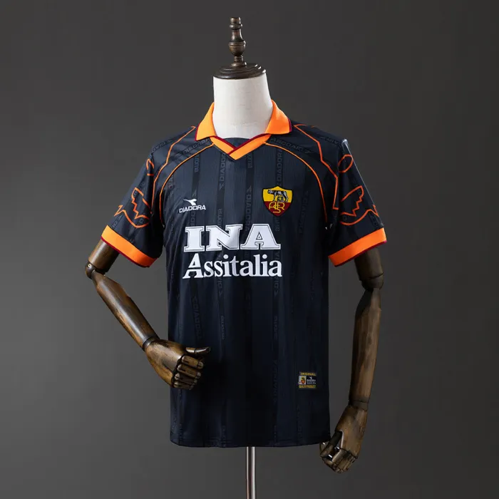 1999-00 AS Roma Retro Third Kit