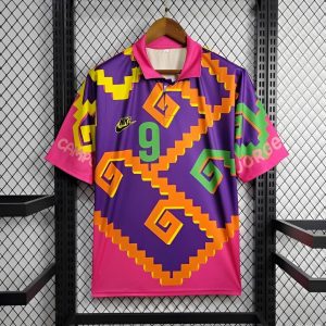 1995 Retro  Mexico CAMPOS 9 Home Orange Jersey