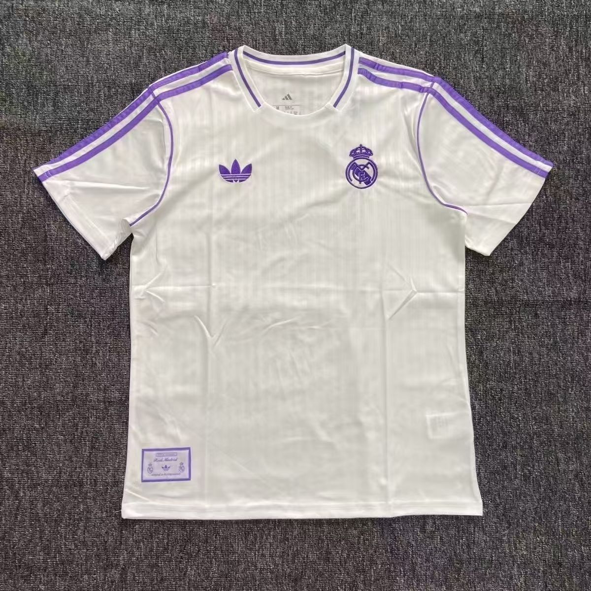 25/26 Real Madrid White Retro Jersey 1:1 Thai Quality
