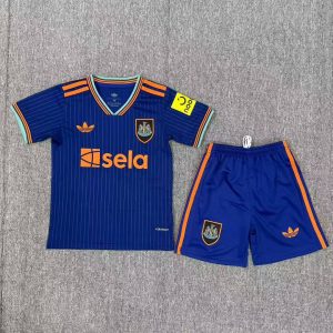 （Top + Shorts）Kids 25/26 Newcastle United Third Kit 1:1 Thai Quality