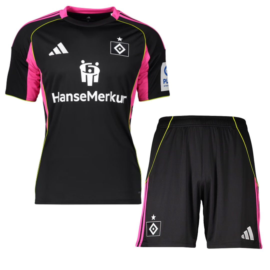 25/26 Hamburg Third Jersey Kids Size 1:1 Thai Quality