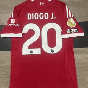 Diogo J. #20  25/26 LFC Home Soccer Jersey
