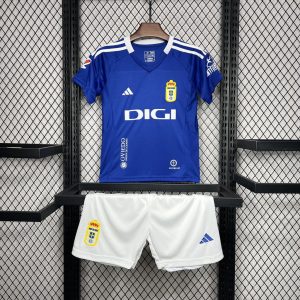 Real Oviedo 2024/25 Home Kids Kit 1:1 Thai Quality