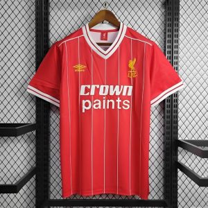 81/84 Retro LFC Home Football Shirt 1:1 Thai Quality