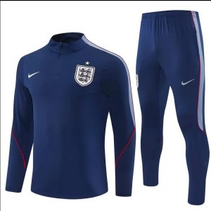 2026 England Training Half-Zip Top – Dark blue