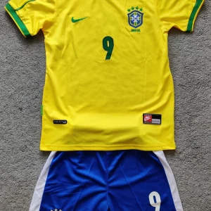 1998 Retro Brazil Soccer Jersey 1:1 Thai Quality Kids Size