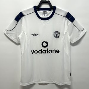 1999-01 Retro Manchester United Away Football Jersey 1:1 Thai Quality